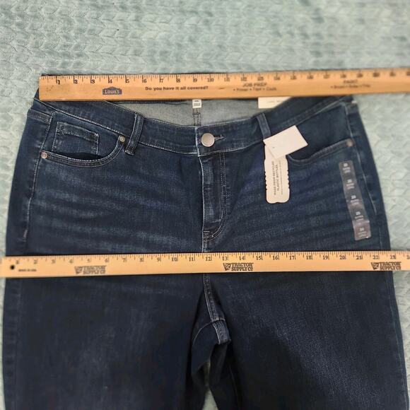 Lane Bryant Plus Size 20 X Long Tall Jeans Signature Fit Straight Leg Mid Rise - Picture 7 of 11